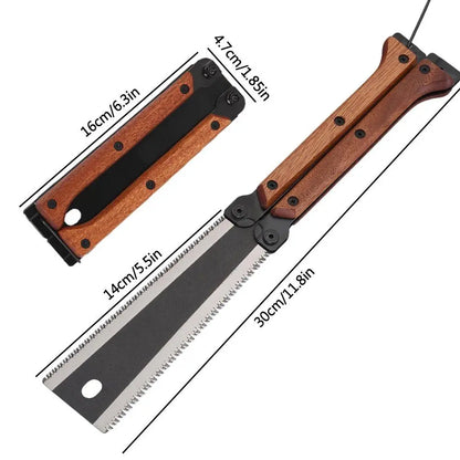 Japanese Pull Saw Foldable Woodworking Hand Saw